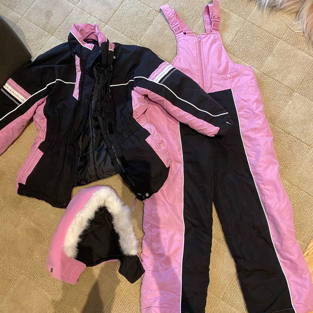 Big chill ski snow jacket and pants sz 10/12